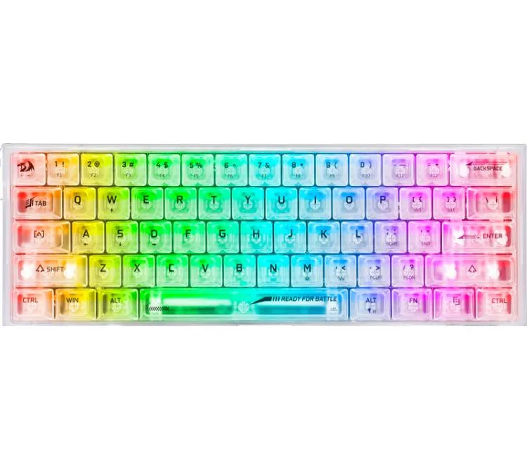 TECLADO MECANICO REDRAGON K617CT FIZZ 60% RGB