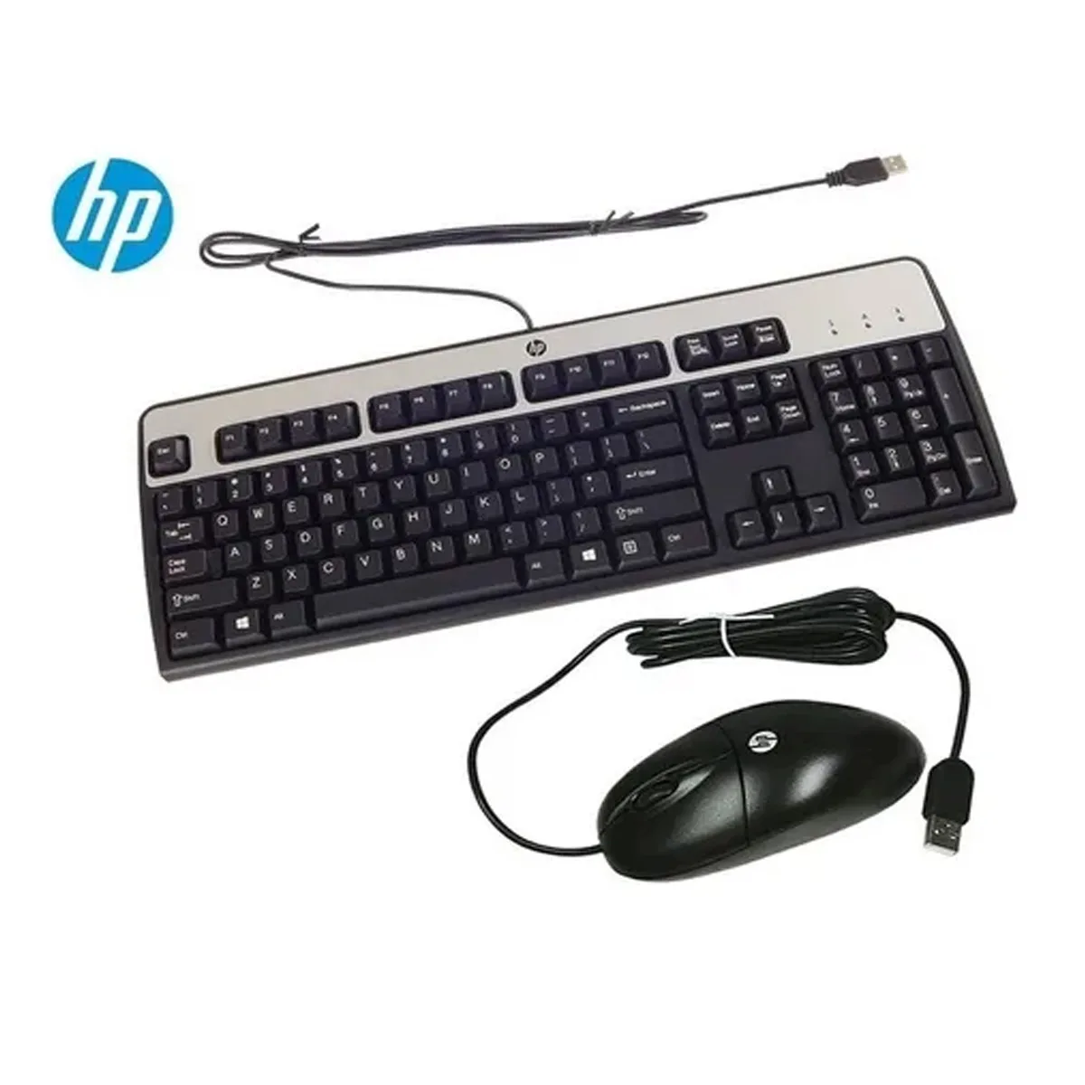 KIT TECLADO Y MOUSE HP USB