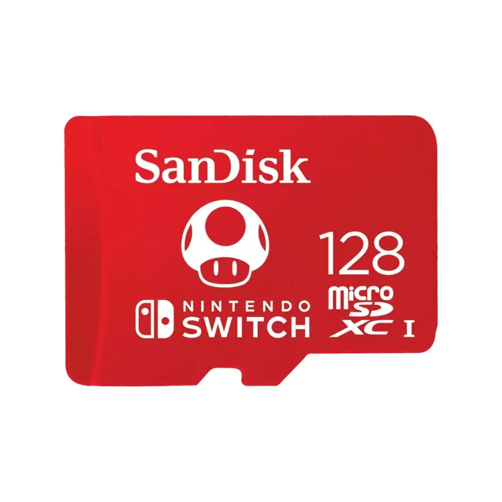 SANDISK 128GB MICROSDXC NINTENDO SWITCH UHS-I CAR...
