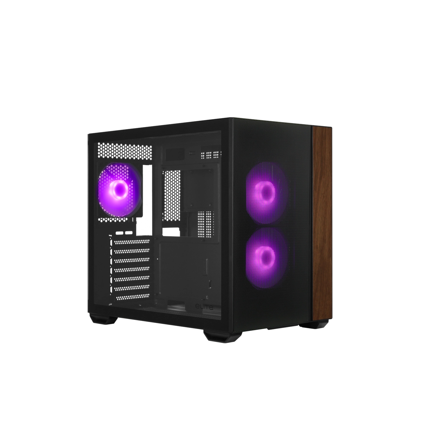 GAB COOLER MASTER ELITE 660 3*FAN ARGB ATX BK
