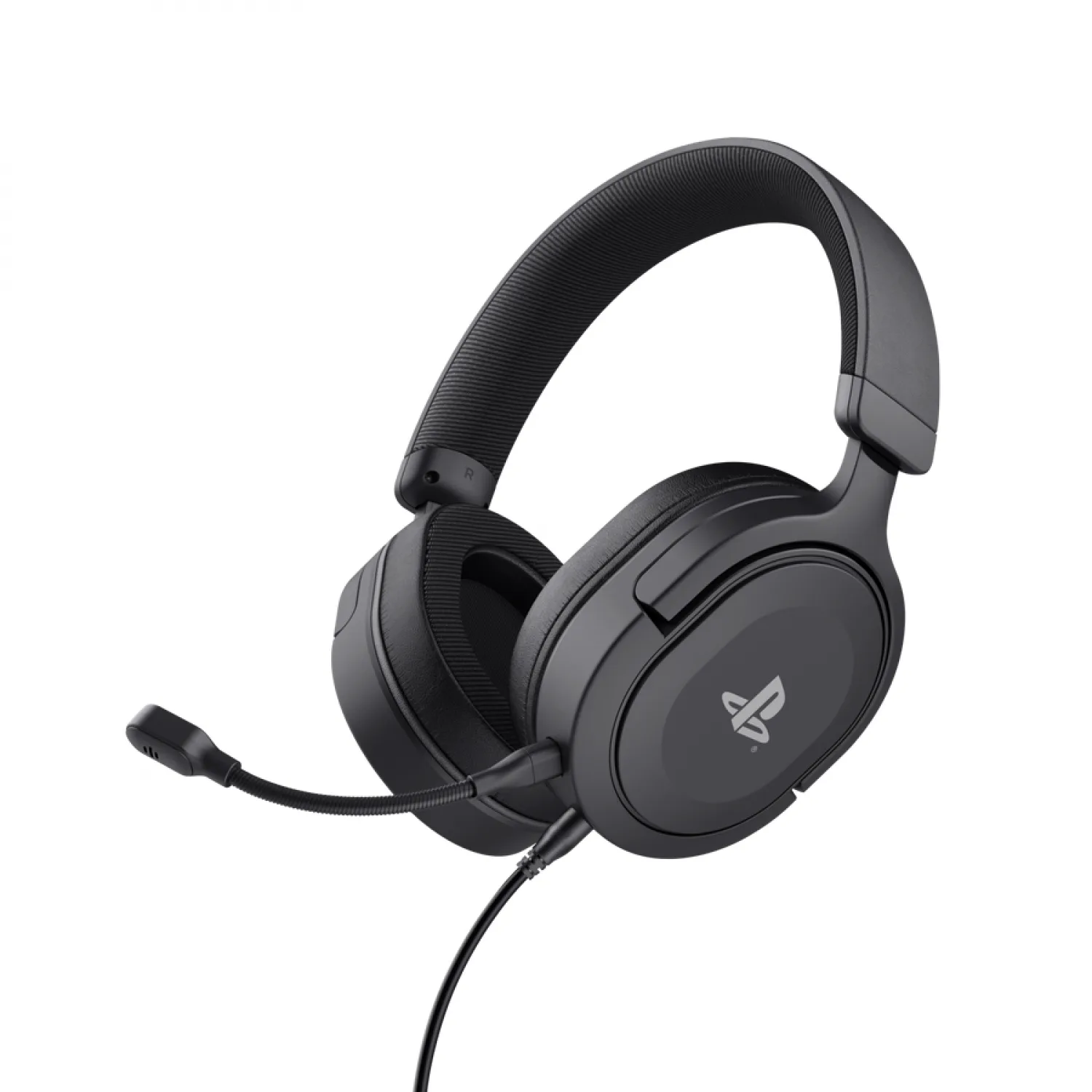 AURICULAR GAMER GXTRUST 498 FORTA PARA PS5 CON LICENCIA OFICIAL NEGRO