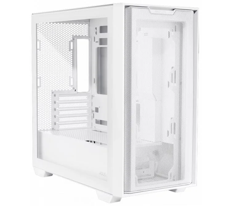 GABINETE ASUS A21 MESH VIDRIO TEMPLADO WHITE