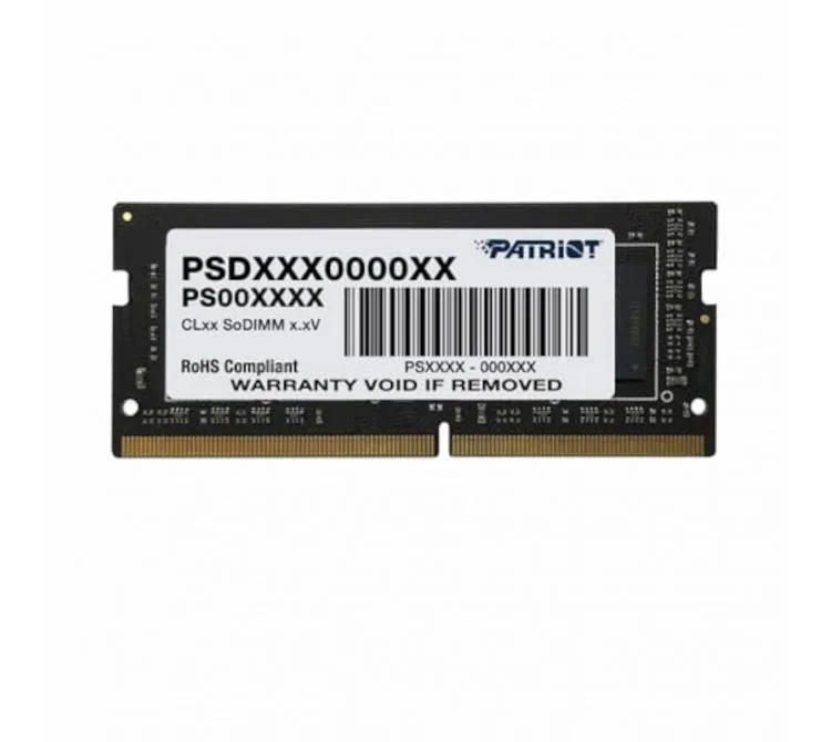 MEMORIA PATRIOT DDR4 8GB 3200MHZ SODIMM CL22