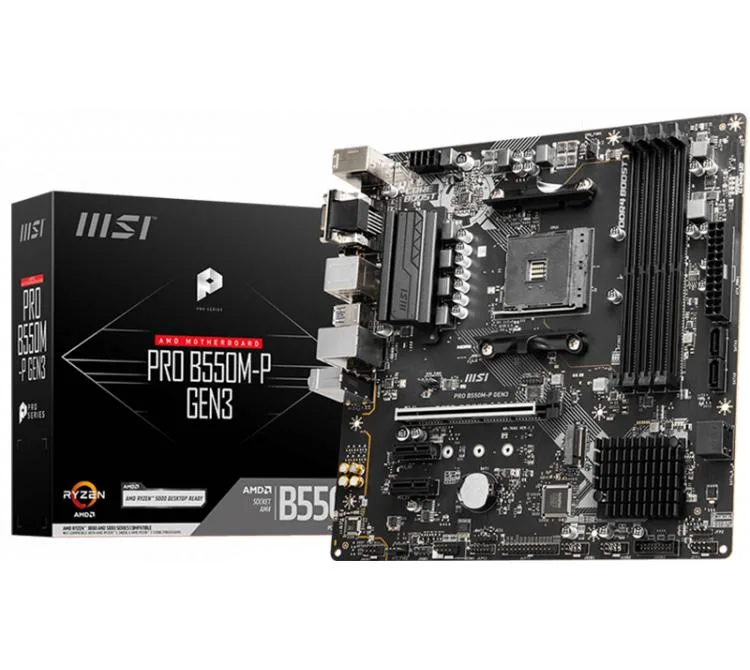 MOTHER MSI PRO B550M-P GEN3 DDR4 AM4