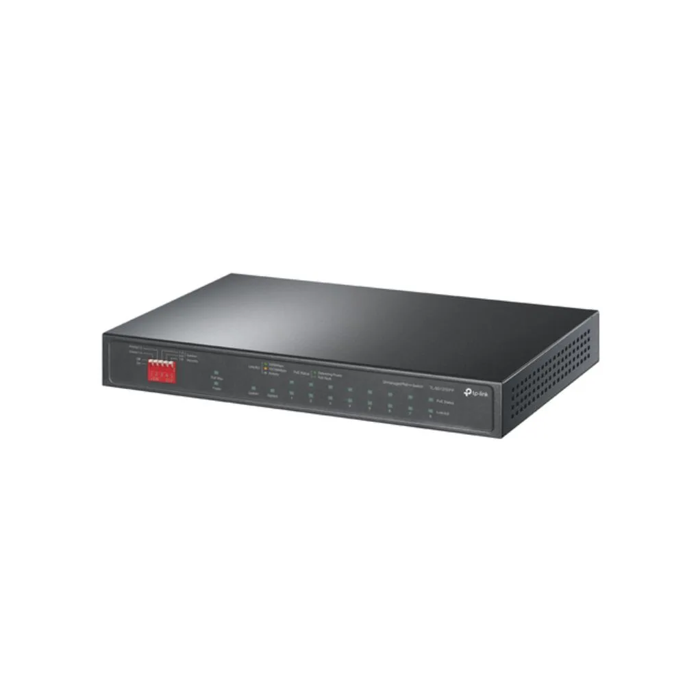 TP-LINK TL-SG1210PP SWITCH NO ADMINISTRADO GIGABIT...