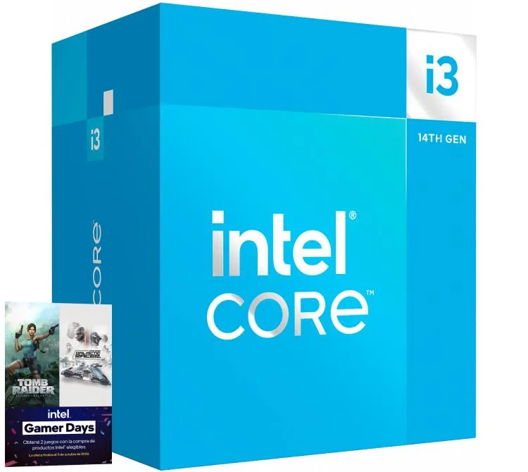 PROCESADOR INTEL CORE I3 14100 4.7GHZ TURBO SOCKET 1700 RAPTOR LAKE