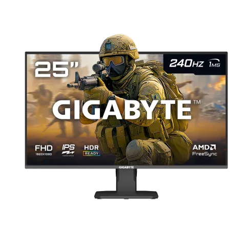 MONITOR GAMER GIGABYTE 24,5" GS25F2A 240HZ 1MS FHD