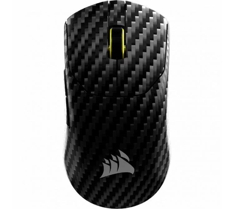 MOUSE CORSAIR SABRE V2 PRO ULTRALIGHT SLIPSTREAM WIRELESS 2.4GHZ BLUETOOTH 8000HZ FIBRA DE CARBONO RGB 55GR 120HS