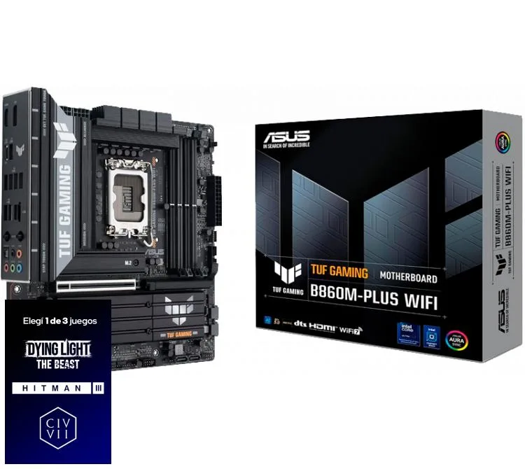 MB ASUS S1851 TUF GAMING B860M-PLUS WIFI DDR5 BOX