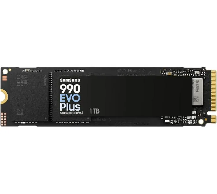 DISCO SOLIDO SSD M.2 SAMSUNG 1TB 990 EVO PLUS 7150MB/S NVME PCI-E GEN5 2.0
