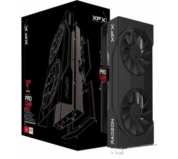 PLACA DE VIDEO XFX RADEON RX 9050 8GB GDDR6 SWIFT GAMING EDITION