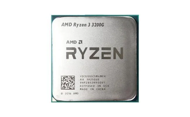 Bandeja 12u AMD 3200g (AM4) Tray OEM Sin Caja / Con Cooler