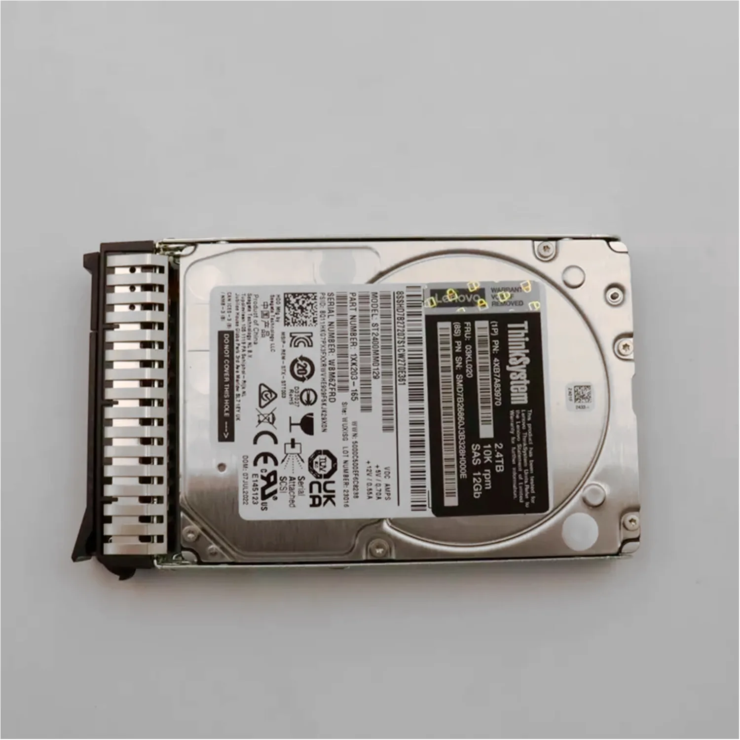 DISCO RIGIDO INTERNO LENOVO THINKSYSTEM 2.4TB HOTSWAP 2.5" 4XB7A83970