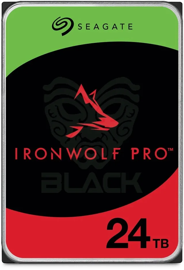 DISCO RIGIDO INTERNO SEAGATE IRONWOLF PRO 24TB 3.5' SATA NAS