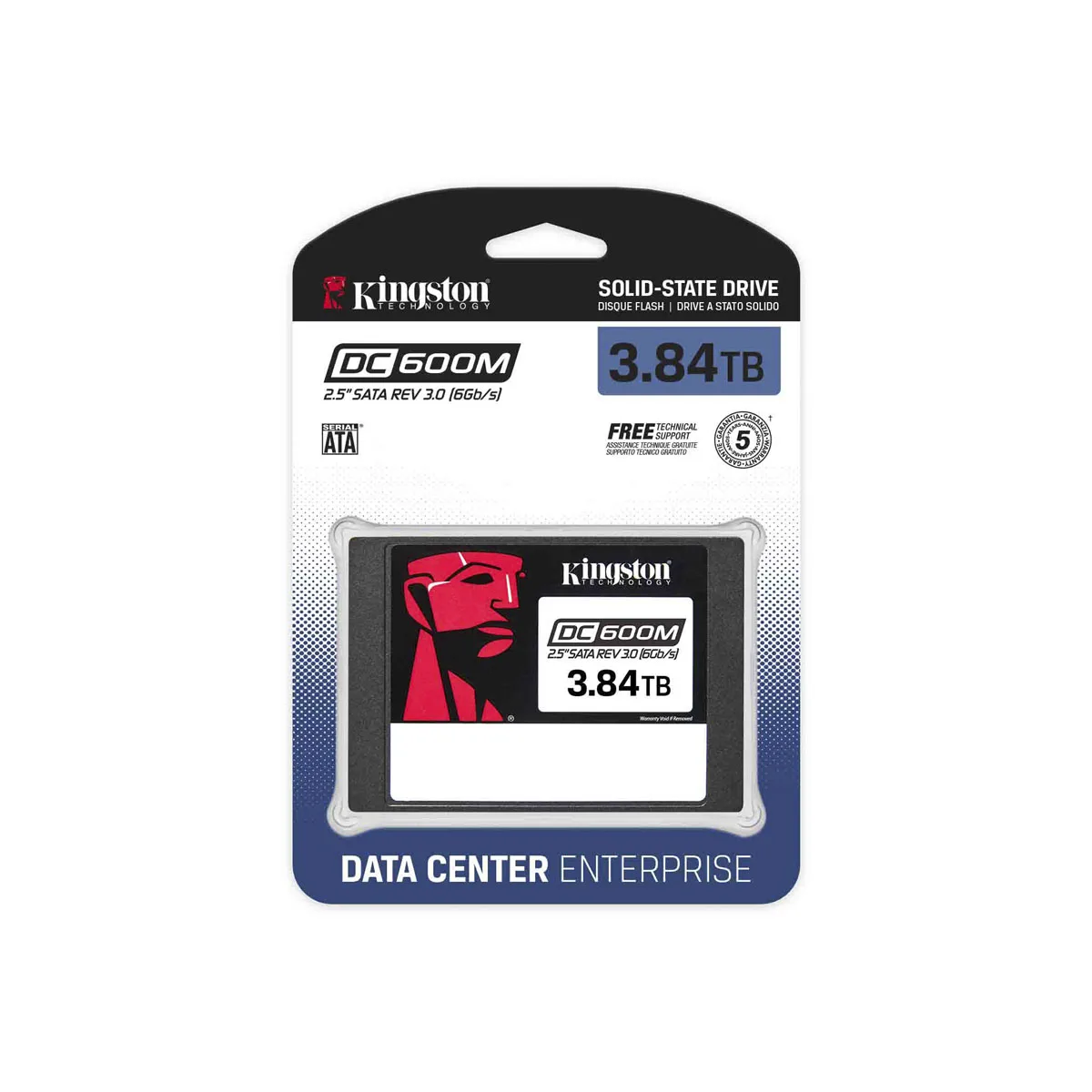 DISCO SOLIDO INTERNO SSD KINGSTON 3840GB DC600M 2.5" SATA