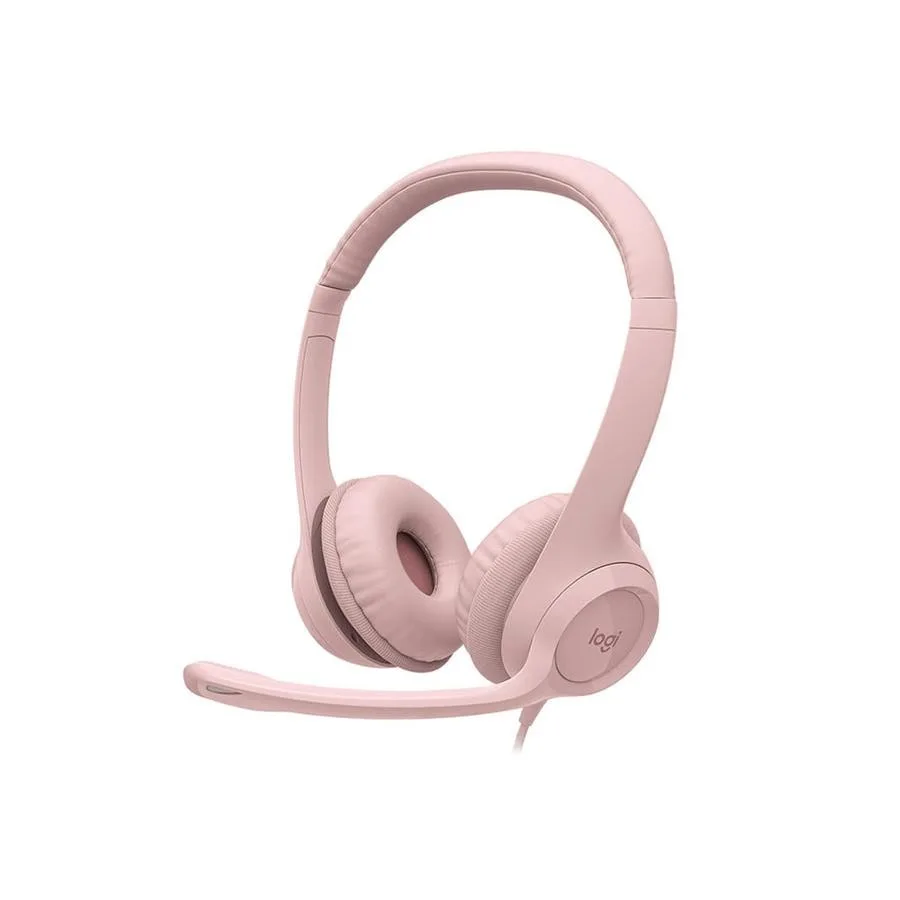Auricular Logitech H390 USB Rose