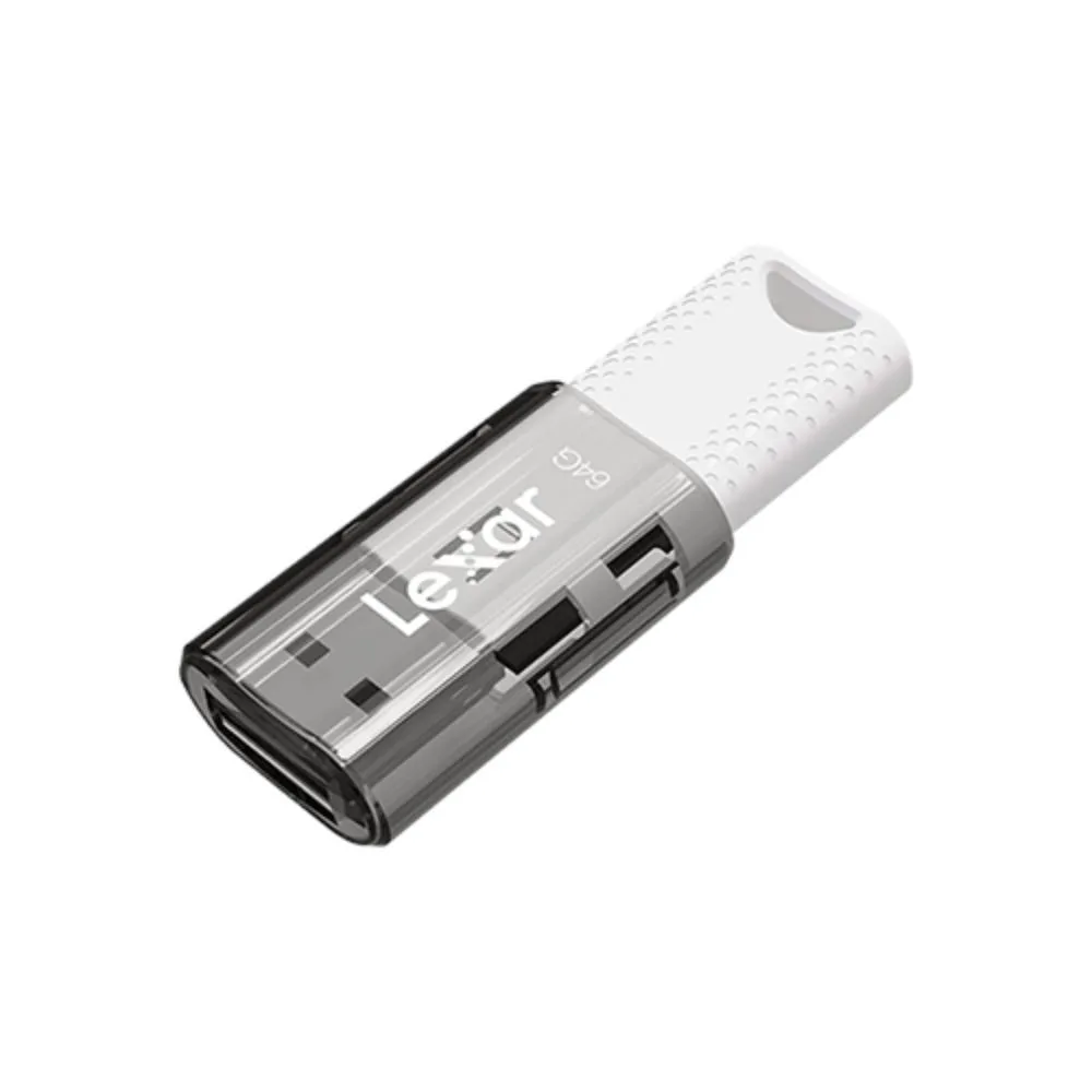 Pendrive Lexar Jumpdrive S60 - 64GB USB 2.0 Black Cover