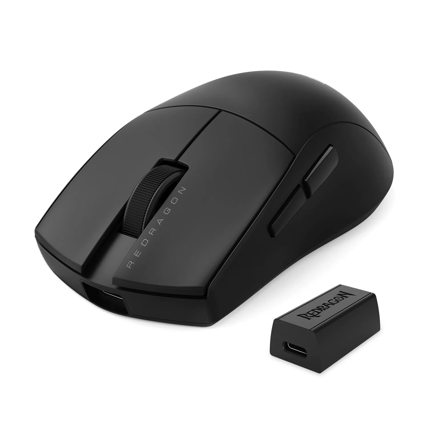 Mouse Redragon King Pro M916 4k Wireless 2.4GHz Bluetooth Black Usb-c 50g — foto 2