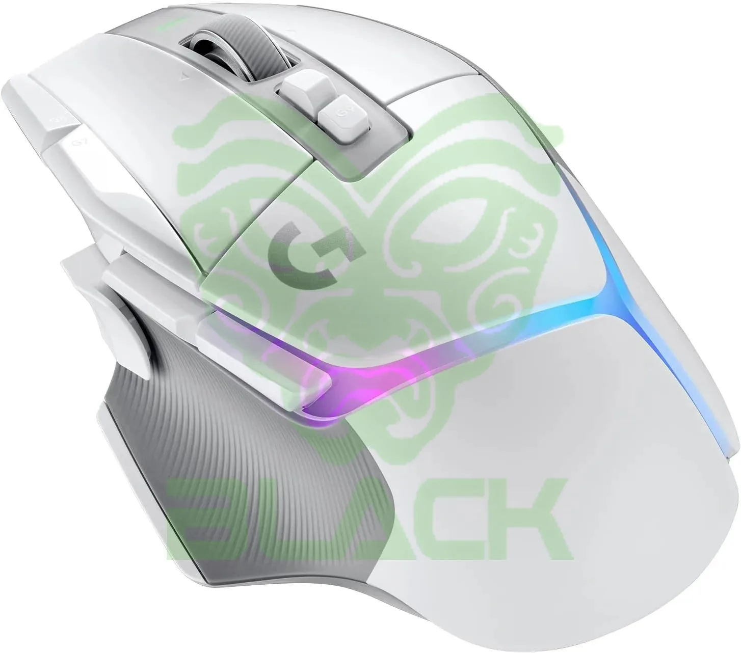 MOUSE LOGITECH G502X PLUS WIRELESS 2.4GHZ LIGHTSYNC HERO 25K LIGHTFORCE LIGHTSYNC RGB WHITE 106G 130HS