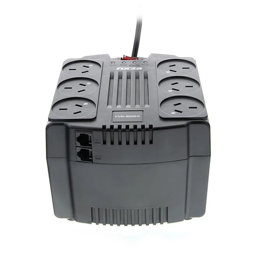 ESTABILIZADOR FORZA (FVR-1602A) 1600VA/800W