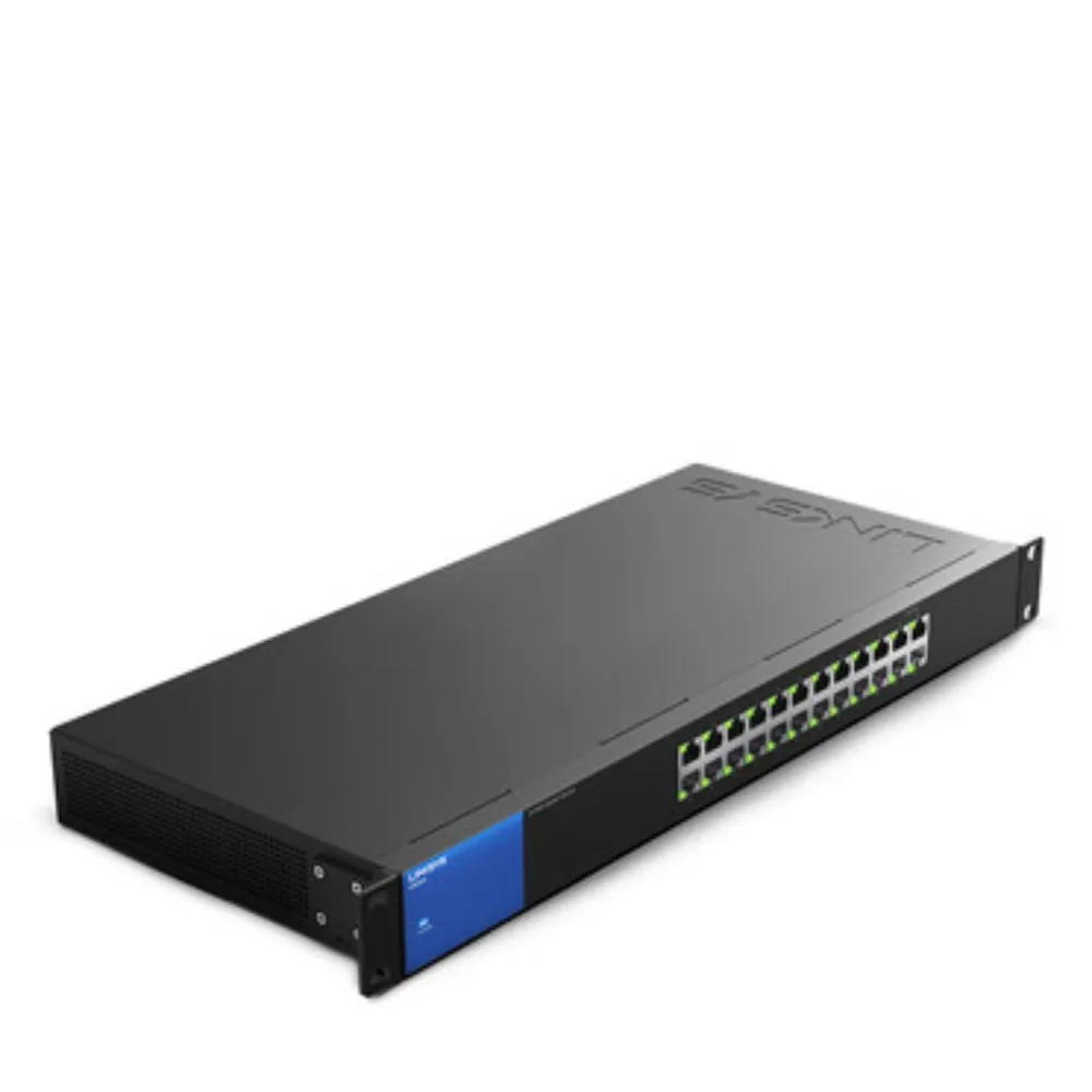 24 PORT GIGABIT SWITCH METALIC