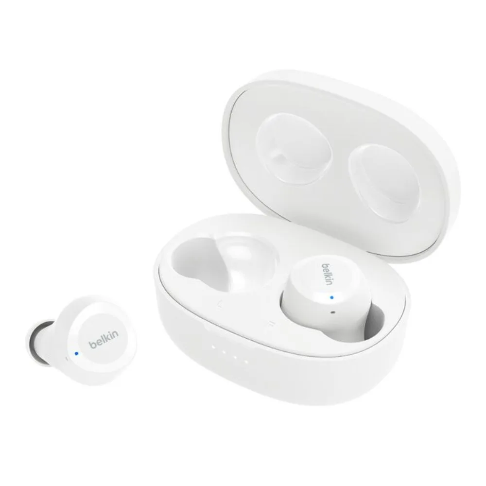 AURICULAR BELKIN BOLT TRUE WIRELESS EARBUDS WHITE