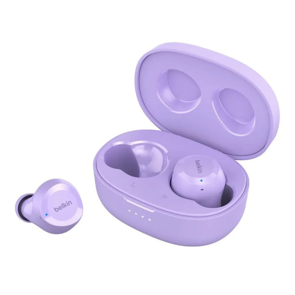 AURICULAR BELKIN BOLT TRUE WIRELESS EARBUDS LAVAND...
