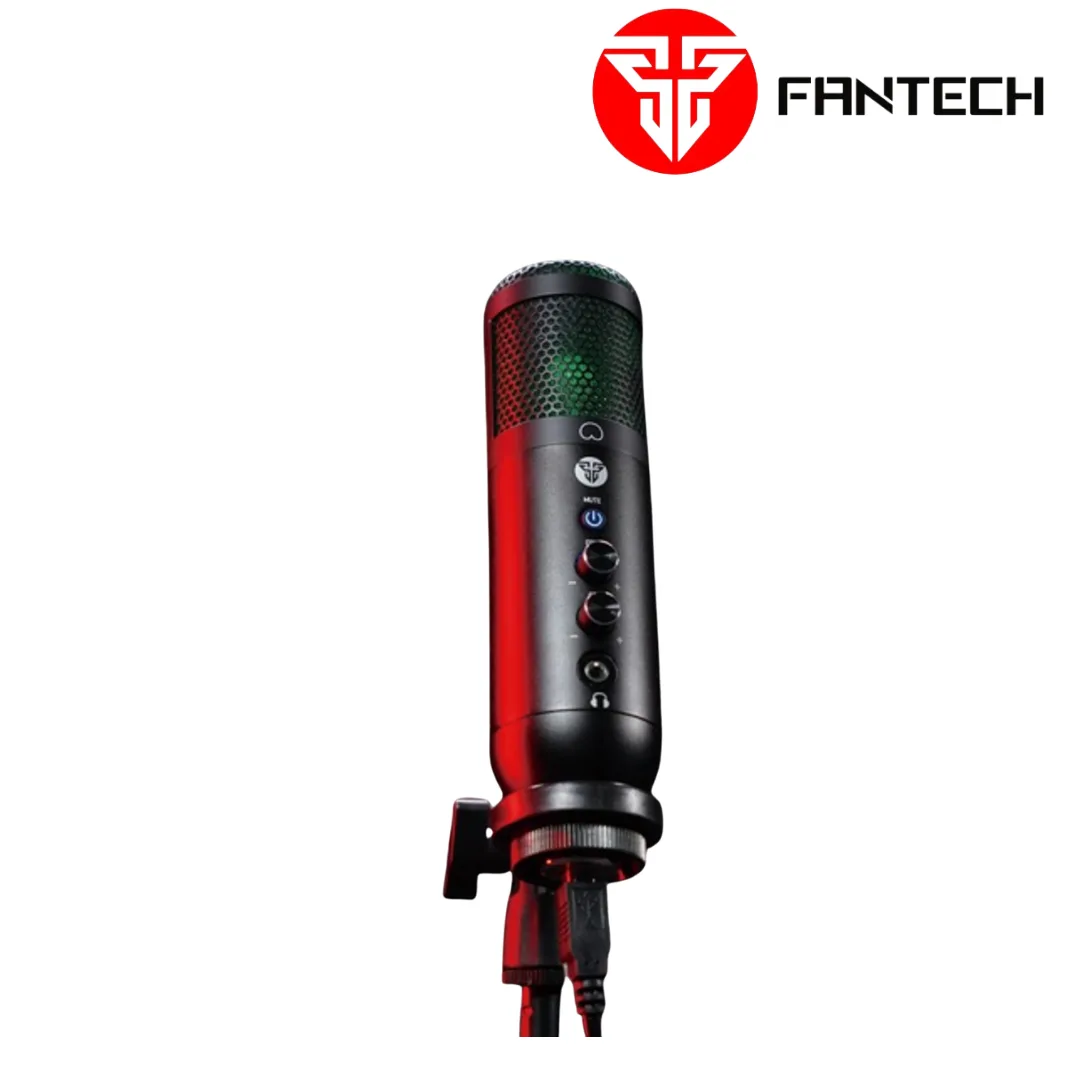 MICRÓFONO FANTECH LEVIOSA MCX01 BLACK USB