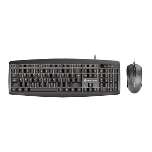 KIT TECLADO Y MOUSE FANTECH KM100 BLACK