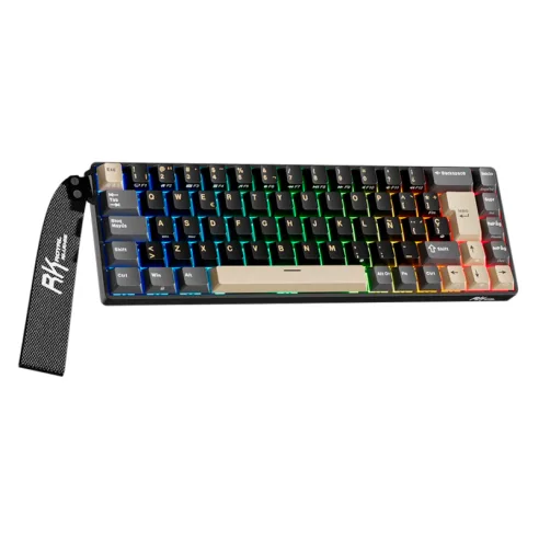 TECLADO MAGNETICO ROYAL KLUDGE RK68 HE PHANTOM SWITCH MAGNETIC MINT 60%