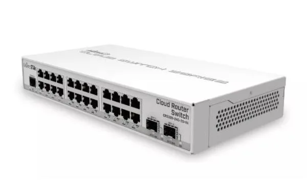 Switch Mikrotik 326-24g-2s+ L5 24eth 2spf+ In-deskt S/F