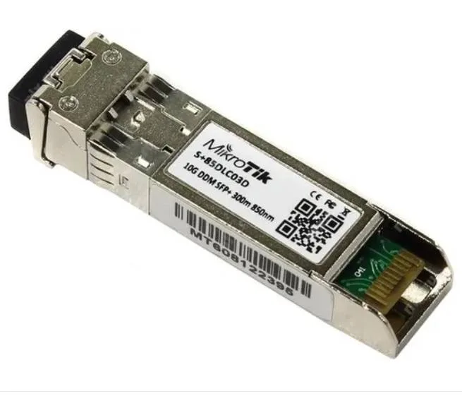 Sfp Mikrotik Modulo Sfp+ 10g Mm 300mm Conector Lc Upc