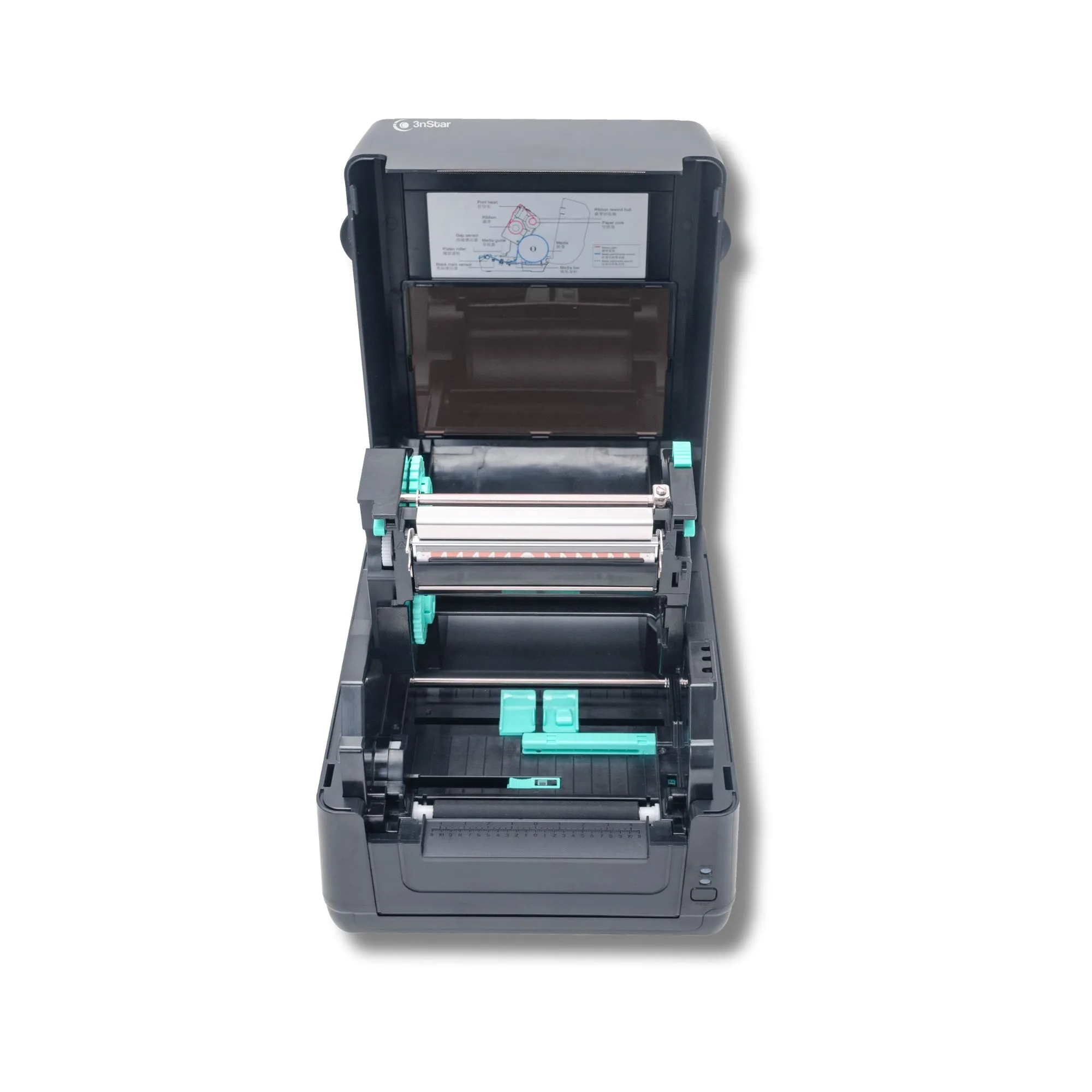 IMPRESORA DE ETIQUETAS 3NSTAR LTT334 TRANSFERENCIA TERMICA Y TERMICA DIRECTA COLOR NEGRO