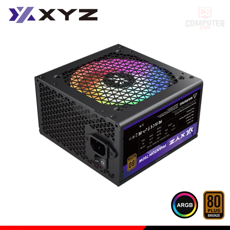 Fuente Xyz 750w 80 Plus Bronze ARGB Phantom