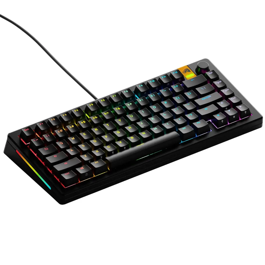 TECLADO MECANICO GLORIOUS GMMK3 HE 75% RGB HALL EFECT 8K HZ BLACK US