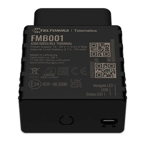 Teltonika Tele Gps Fmb0001 Gprs Gnss Blu