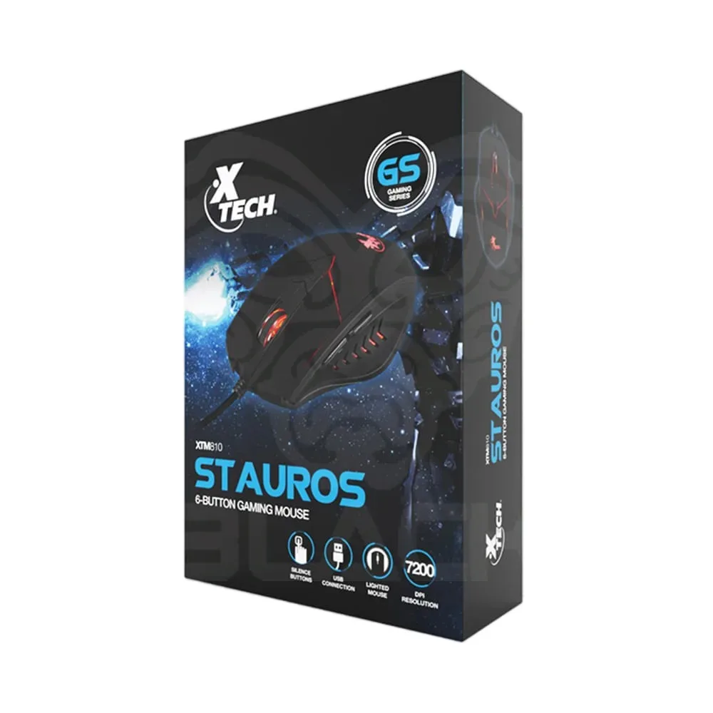 MOUSE GAMER STAUROS USB XTM-810