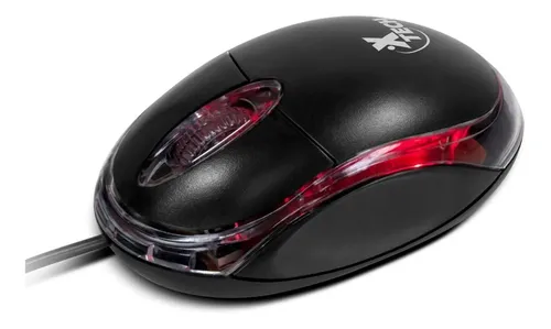 MOUSE C/CABLE XTECH XTM-195 NEGRO