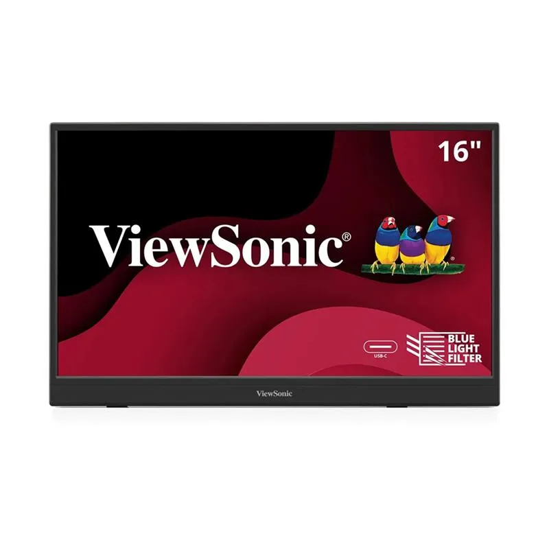 MONITOR 16" PORTÁTIL VIEWSONIC VA1653 IPS 1080P USB-C 60W