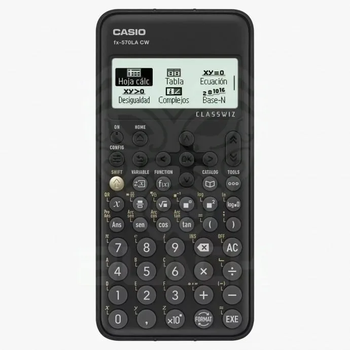 Calculadora Científica Casio FX-570LA Cw Español 540 Funciones