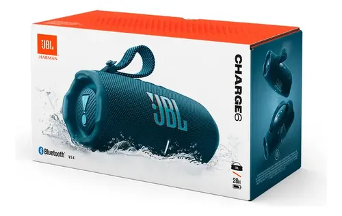 Parlante Jbl Bluetooth Charge6 Azul Claro