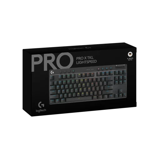 Teclado Logitech G Pro X Tkl Lightspeed Inglés Black