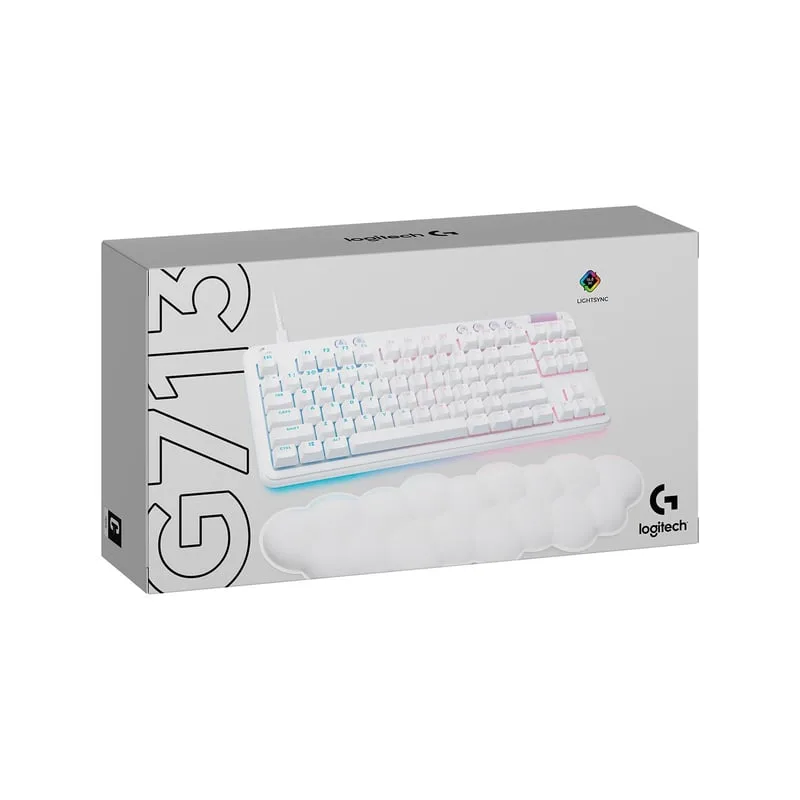 TECLADO LOGITECH G713 GAMING WHITE LINEA