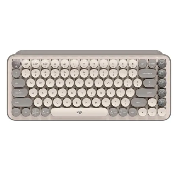 Teclado Logitech Pop Mist Sand BT