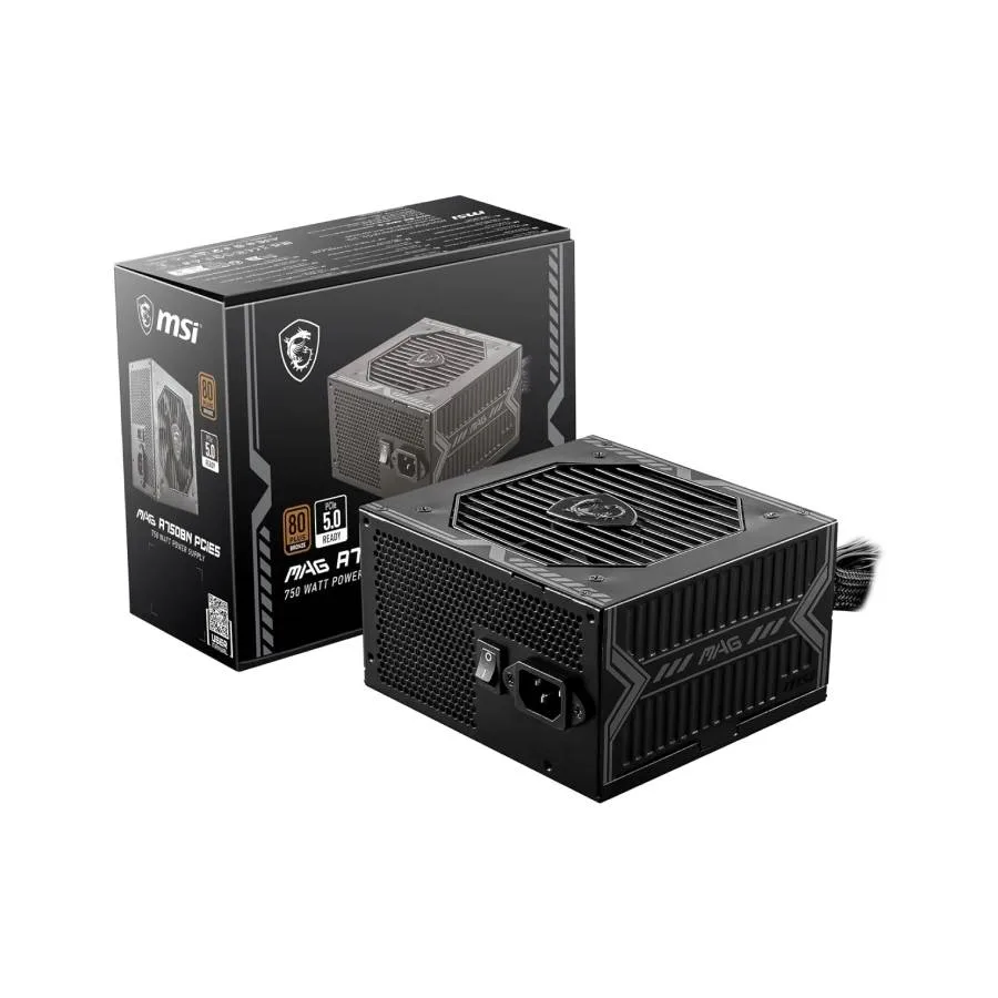 MSI MAG A750BN PCI-E GEN 5.0 750W 80 PLUS BRONZE