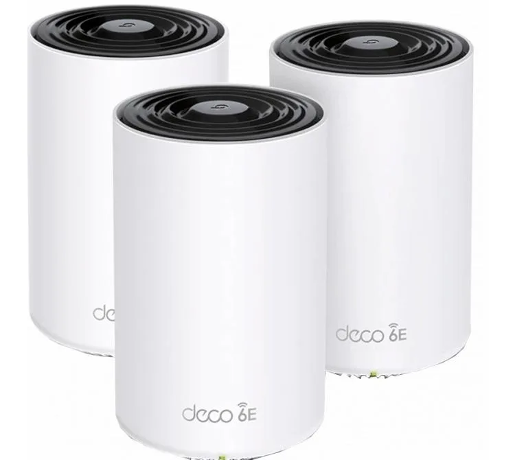 Router Mesh Tp-link Deco Xe75 Axe5400 WIFI 6e Tri-band Low Latency Pack 3
