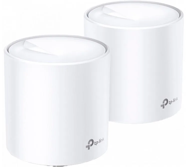 ROUTER MESH TP-LINK DECO X20 AX1800 WIFI 6 DE DOBLE BANDA LOW LATENCY PACK 2