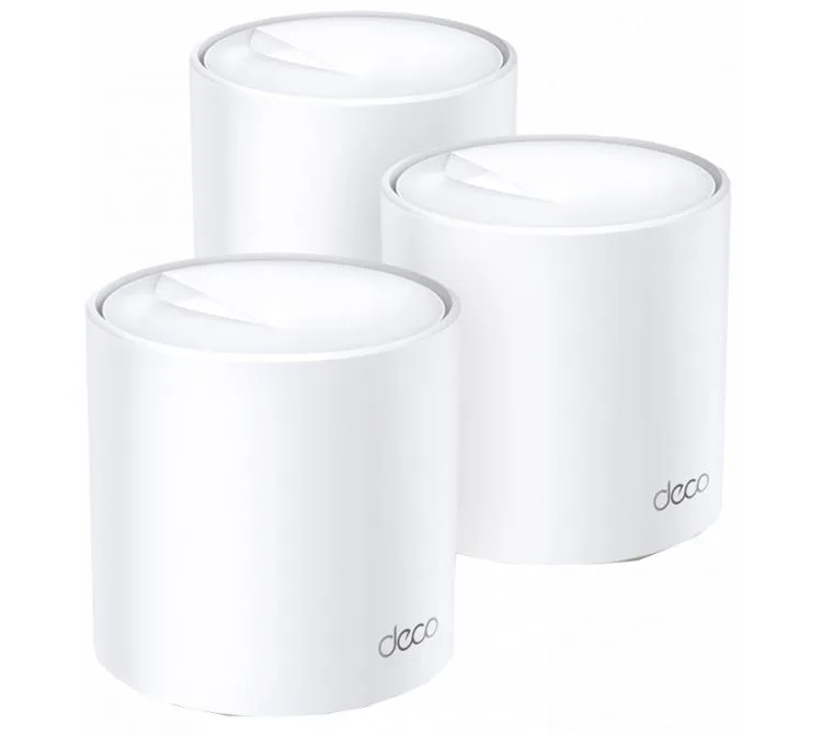 Router Mesh Tp-link Deco X60 Ax5400 WIFI 6 De Doble Banda Low Latency Pack 3