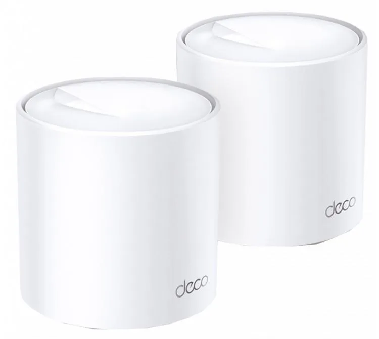 Router Mesh Tp-link Deco X60 Ax5400 WIFI 6 De Doble Banda Low Latency Pack 2