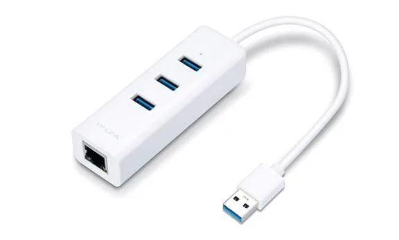 Acc.tp Link USB 3.0 3-PORT Hub & Giga Eth Adapter